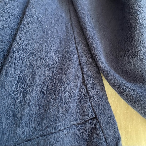 Iz Byer Navy Off Shoulder Blouse - Picture 3 of 4